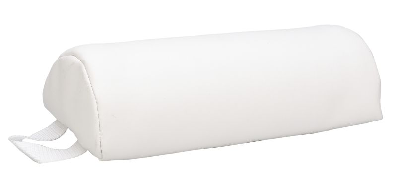 SIBEL Cojín Cervical Semirredondo Blanco