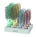 SIBEL Expositor 12pzs Brochas Salón Proactive