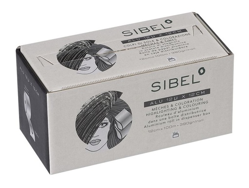 [P002941] SIBEL Rollo Alufoil 12µ Plata 12cmx100m